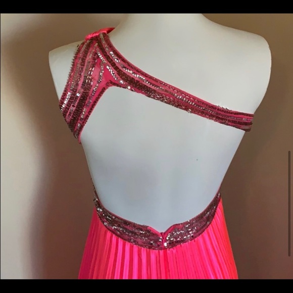 Pink and Gold Prom/Formal Dress - Picture 11 of 12